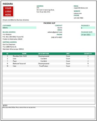 Packing list là gì? Tải mẫu packing list excel
