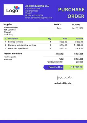PO (Purchase Order) là gì? Tải mẫu PO mới nhất