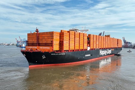 tàu container lớn nhất Hapag Lloyd