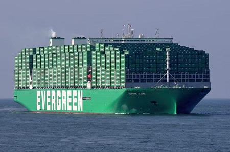 tàu container lớn nhất thế giới Evergreen